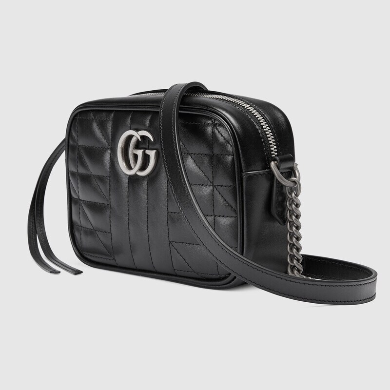 Gucci GG Marmont Mini Shoulder Bag 634936 Black